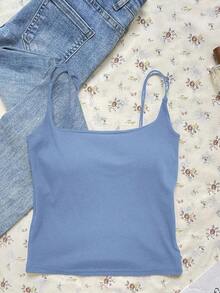 2 piezas Conjunto de camisola sin espalda ajustada para mujer, Camisola sin espalda de verano para mujer, Adecuado para el transporte diario, citas, fiestas, otoño/invierno/verano, Navidad, Año Nuevo, Acción de Gracias, fiestas, bodas, playa, ceremonias de graduación, de moda, elegante, casual, salidas, citas, reservas, transporte, brillante, Día de San Valentín, elegante, vacaciones, casual, Y2K, salidas, ceremonias de graduación y otras ocasiones. - Multicolor 5 - Ver 4