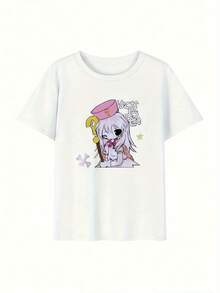 Women T-Shirts - [White] - View 3