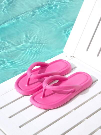 Trivaya Women's Fashionable Eva Flip-Flops With Thick And Soft Sole For Indoor, Outdoor And Home Use