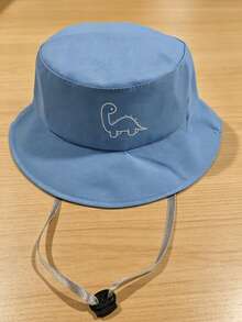 Infant Baby Toddler Dinosaur Print Bucket Cap Scratch Rope Bucket Hat Children's Adjustable Hat For Kids Girl Boy For Daily Casual Wear 0-4 Years - Multicolor - View 20