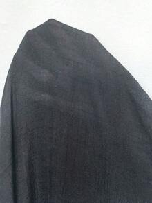 Conjunto de ropa de playa para mujer- Vestido de baño con cuello en V sin mangas como cobertor casual de playa - Negro - Ver 7