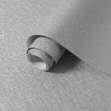 1卷银色桑蚕丝自粘墙纸,防水PVC可移除墙贴,适用于卧室、床头板、客厅背景墙,40厘米*100/300/500 - 銀色 - 查看 10