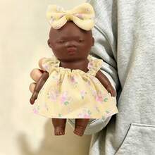 Bộ quần áo búp bê Natasha màu đen 14cm, quần áo giảm căng thẳng cho búp bê, phụ kiện hóa trang cho búp bê. - Xem 2