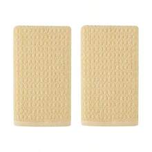 Bahama - Toallas de Mano, Toallas de algodón Suaves y absorbentes, Bajas Pelusas, Resistentes a la decoloración , 2 Piezas - Amarillo del Pacfico Norte - Ver 1