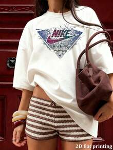 Women T-Shirts - White - View 5