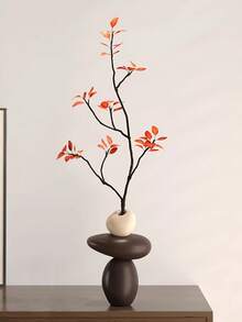 Abstrakte, gestapelte Stein-Vase, moderner Wohndekoration- für Wohnzimmer, Konsolentisch und Schlafzimmer. Stilvoller Mittelpunkt für Boho- und minimalistische Räume, perfekt für ganzjährige oder herbstliche Akzente. Verleihen Sie Ihrem Interieur künstlerischen Flair. - Verschiedenfarbig - Übersicht 1
