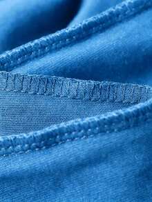 Camiseta de algodón suave para mujer, diseño divertido de 'Esa Tía', la mejor camiseta de tía, estilo clásico de verano, cuello redondo, cómoda, holgada y con un diseño agradable. - Azul - Ver 5