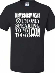 Cute Unisex Premium Casual T-Shirts, "Don't Talk To Strangers" T-Shirt, Funny St5 Movie T-Shirt - 黑色 5 - 查看 1
