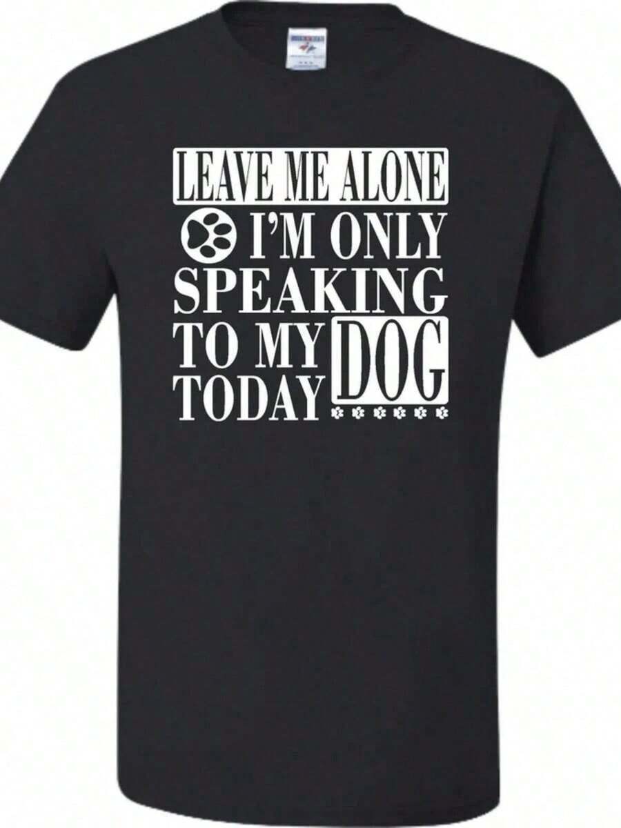 Cute Unisex Premium Casual T-Shirts, "Don't Talk To Strangers" T-Shirt, Funny St5 Movie T-Shirt - 黑色 5 - 查看 1