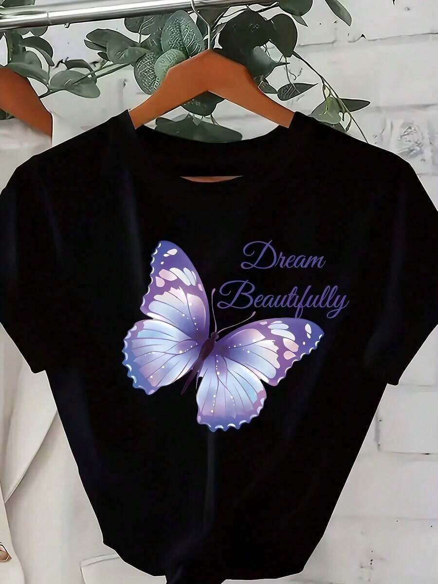 Women T-Shirts - Black - View 1