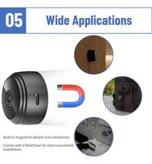 A9 Spy Camera With Voice And Image Recorder 6J8U - Black - View 6