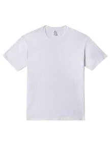 Camiseta de Algodón 100% para Hombre, Cuello Redondo, Manga Corta con Estampado de Pollo Asado, Estilo Casual y CómodoTee - Blanco - Ver 2