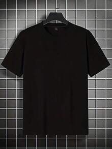 Summer Short-Sleeved T-Shirt, Polyester Fabric, Multifunctional Style, Wide Fit, Weight 180 Grams, 1 Piece - 白色 - 查看 2