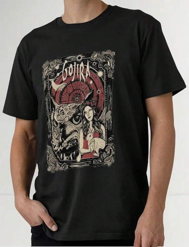 Gojira Premium Quality T-Shirt - 黑色 - 查看 1