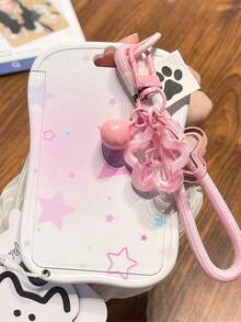 1 個 2D Joivida 可愛照片卡套 星形透明 PC 卡保護套 地鐵巴士學生卡套 文具 開學用品 - 彩色 - 查看 5