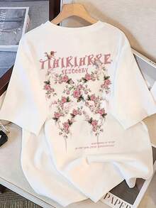 Women T-Shirts - [White] - View 5