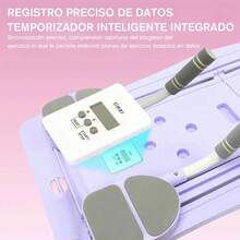 Máquina de entrenamiento multifuncional para el hogar, equipo de ejercicio completo para entrenar abdomen, brazos, piernas y glúteos, ideal para hacer planchas, flexiones y ejercicios de resistencia en casa, incluye accesorios para rutinas variadas, apta para principiantes y usuarios avanzados - Rosa - Ver 4