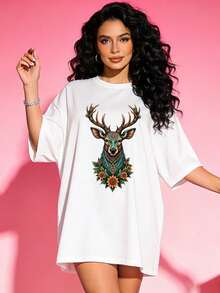 Camisetas femininas - Branco - Ver 9