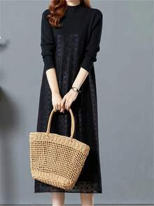 Women Short Dresses - Black - View 7