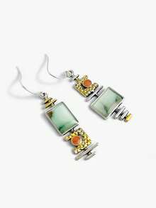 1 Pair Charming Dangle Earrings, Designed For Women, Suitable For Weddings, Engagements, Anniversary Parties, Valentine's Day Gifts - 1# - View 4