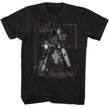 Black Biker T-Shirt - Black - View 1
