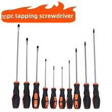 1 Set Professional Magnetic Precision Screwdriver Kit, Equipped With /Flat Head - Non-Slip Handle, Magnetic Fixation, Suitable For Electronics Repair, Home, Auto, DIY - Compact Tool Kit For Smartphones, TVs - A - View 3
