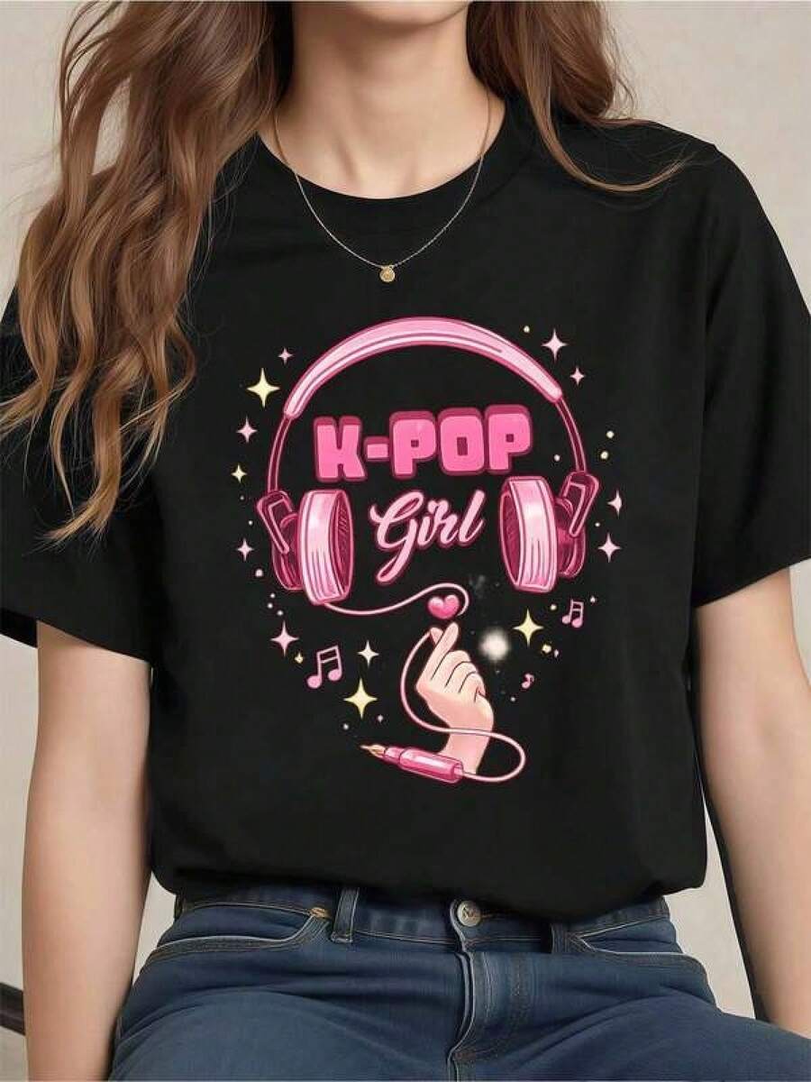 Women T-Shirts - Black - View 1