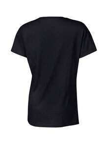 Camiseta Suave para Mujer con Estampado de Corazones, Mariposas y Estrellas - 100% Suave, Elástica, Transpirable, Opaca, Cuello Redondo, Manga Corta, Color Negro con Gráficos de Corazones y Estrellas Blancas, Uso Casual y Formal, Blusa para Uso Diario en Todas las Temporadas - Camiseta Gráfica de Manga Corta para Mujer, Camisetas para Mujer, Camiseta Gráfica, Camisetas Gráficas para Mujer, Camiseta de Verano, Camiseta Casual, Camisetas de Verano, Tops, Conjuntos de Verano para Mujer, Camiseta Casual de Manga Corta con Cuello Redondo Cómoda, blusas elegantes para dama. - Negro - Ver 2