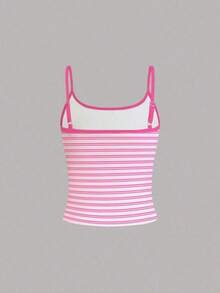 Camiseta de tirantes casual con estampado de tiburón para mujer - Multicolor 8 - Ver 2