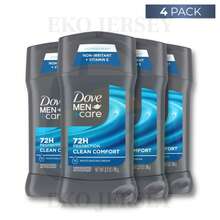 Dove Men+Care Clean Comfort Deodorant Stick 72H Protection 2.7oz / 76g Pack Of 4 - Multi Scents - View 1