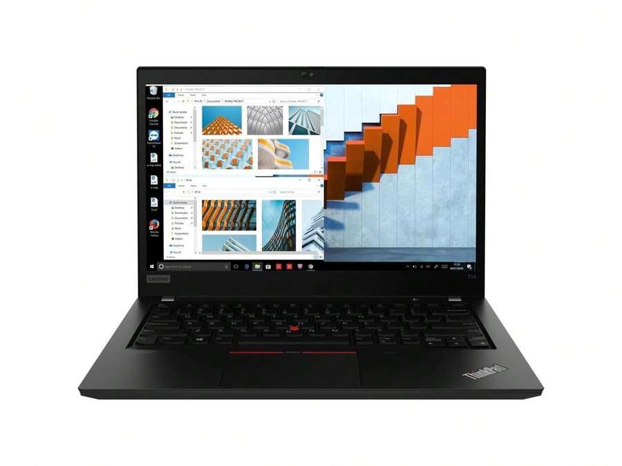 Refurbished - Lenovo ThinkPad T14 G2 Laptop Intel Core I5-1145G7 16GB RAM 256GB SSD 14.0" FHD Windows 11 Pro - 美規A型插(110-127V) - 查看 1