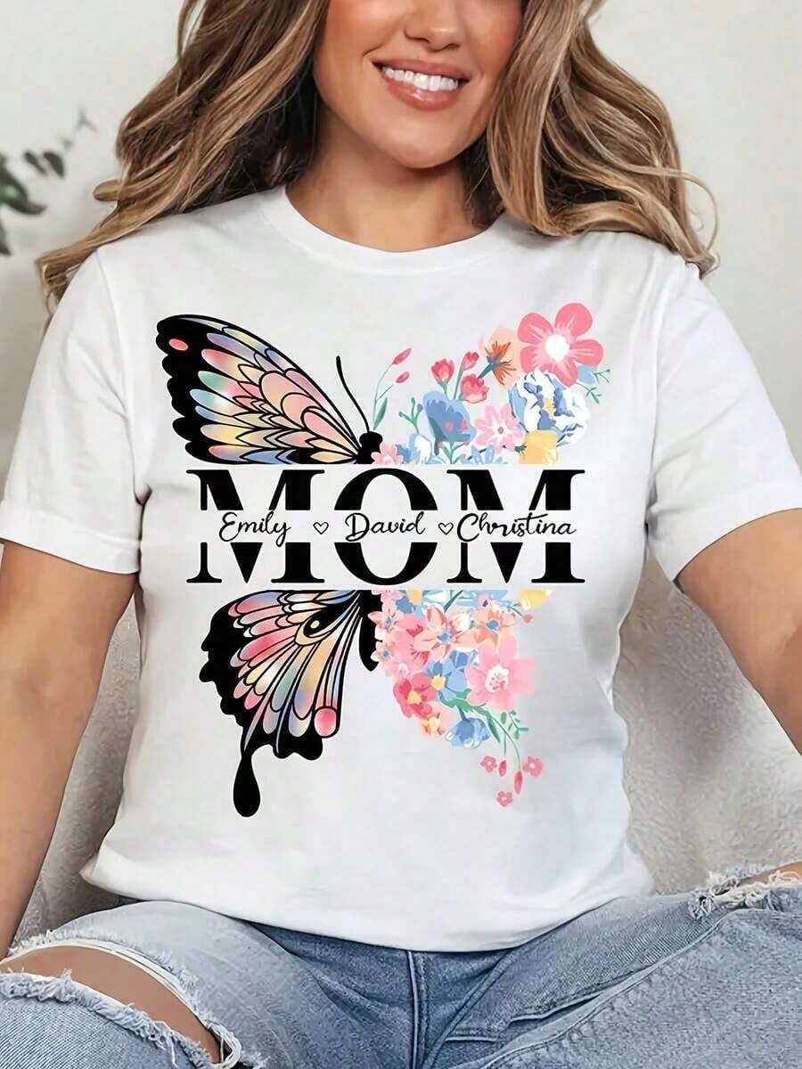 100% Cotton, Plus Size, Plus Size When Hate Is Strong, Love Must Be Stronger, Comfortable And Soft Crew Neck T-Shirt For Women - 白色 - 查看 1