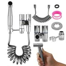 Handbrause-Set Aus Edelstahl (inkl. Teleskopschlauch Und Wandhalterung) – Zwei Strahlarten; Ideal Für Die Körperpflege, Die Reinigung Von Toilette Und Boden Sowie Zum Waschen Von Haustieren. Diese Multifunktionale Brause Ist Einfach Zu Installieren Und Der Perfekte Helfer Für Die Tägliche Badhygiene – Besonders Geeignet Für Familien Mit Haustieren Oder Senioren Und Alle, Die Eine Sanfte, Wassersparende Reinigungslösung Suchen. - A - Übersicht 7