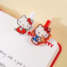 Bút bi Hello Kitty hoạt hình chính hãng Sanrio, kiểu dáng hoạt hình màu đen dễ thương, khô nhanh, dành cho học sinh. - Nhiều màu - Xem 9