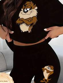 Short-Sleeved T-Shirt For, Modern, Discreet, Printed, 1 Piece. - 黑色 - 查看 8