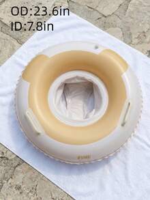 Cute Teddy Bear Thickened PVC Pool Float Ring, Durable Inflatable Pool Float With Safety Seat, Suitable For Summer Water Parties, Beach And Outdoor Activities - Multicolor - View 11