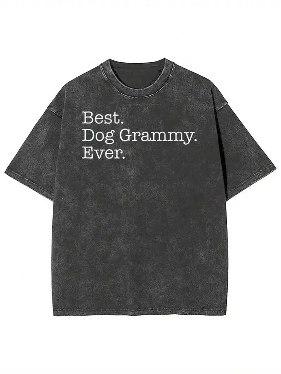 1 Piece Of The Best Vintage T-Shirt From A Grammy Award-Winning Fashion Brand, Made Of High-Quality Washed Batik Cotton, 230g, Suitable Thickness For Summer T-Shirts, Christmas Gift, 180g, 100% Cotton. - 黑色 - 查看 1