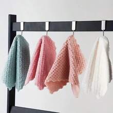 10/20pcs Of Double-Sided Dishwashing Cloths, Ideal For Kitchen Cleaning, Featuring A Non-Shedding Plaid Design, Effective As A Stain Remover Scouring Pad, Assorted Styles Available. - 混色鳳梨格抹布10條 - 查看 2