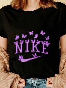 Women T-Shirts - Black - View 3