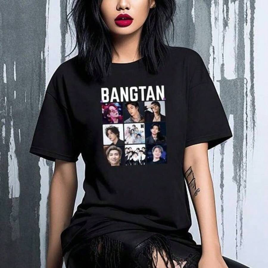 Women T-Shirts - Black - View 1