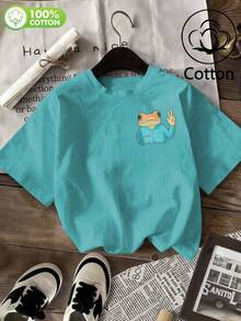 Women T-Shirts - Lake Green - View 4