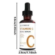 YUITIKUE 30ml 維生素C面部精華液：提拉緊緻肌膚，提供長效保濕，提亮膚色，改善暗沉與下垂，均勻膚色且不油膩。含維生素C、玻尿酸、菸鹼醯胺和視黃醇。 - 30ml - 查看 5