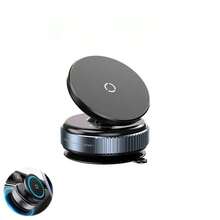 K009 Magnetic Vacuum Car Phone Holder, Intelligent Car Mount 360° Rotation Magnetic Vacuum Adsorption Suction Cup Bracket Car For Gym Kitchen Car Navigation Stand - Multicolor - View 1