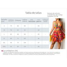 Women's Spring Dress With Print, Sensual Style, Halter Neckline With Straps, Openwork And Layered Cut - 紅色 - 查看 3