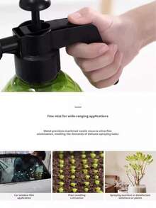 Pressure Spray Bottle, Handheld Pump Sprayer For Plants & Cleaning - Water Bottle/sprayer/shower Head - View 2