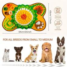 Esterilla de olfateo para mascotas de interior, universal para gatos y perros, manta de entrenamiento de escondite de alimentos, esterilla de búsqueda de olores para mascotas, esterilla de tazón de alimentación lenta - Gris - Ver 9