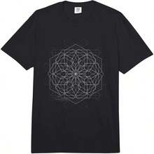 1 Piece Of A Glitch Roses. Vaporwave Otaku Glitch Art Print Gif T-Shirt For All Seasons, 100% Cotton, Single-Sided Print, Crew Neck, Short Sleeve, Unisex, Base Layer, 180g Cotton. - 顏色 7 - 查看 1