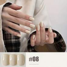 MIANEL GEL 10ml Esmalte de uñas en gel de secado rápido y autonivelante, nuevo lanzamiento 2026 de color blanco lechoso de alta saturación, cobertura perfecta con una sola capa - Multicolor - Ver 17