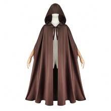 Stage Dance Wear - 25228 Medieval Cloak (Uniform Cloth - Brown) - View 13