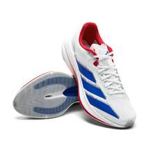 Adidas New Yingfeng Series Fitness & Training Sneakers, Unisex Casual Running Shoes - White/Blue/Red - View 6